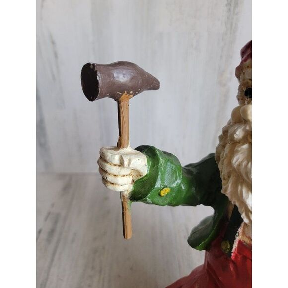 Santa's helper toymaker Hammer tool gift elf Xmas figure - Picture 5 of 12